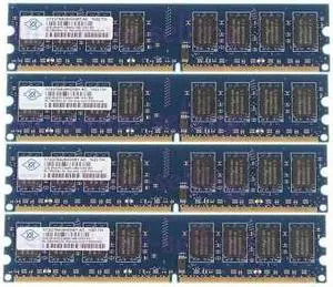 8GB DDR2 PC2-6400 MEMORY RAM KIT 4 DELL OPTIPLEX 960 760 755 745 VOSTRO 200 400