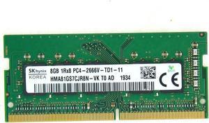 Hynix HMA81GS7CJR8N-VK 8GB DDR4 2666MHz ECC SODIMM RAM