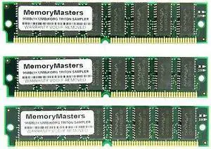 GOLD 96MB 3x 32MB Memory Ram Kit Korg TRITON Extreme Le PRO PROX Rack SAMPLER