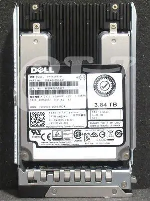 (NOT FOR HOME PC!) 0M09K5 PX04SRB384 Dell GEN14 3.84TB 12Gbps 2.5" SAS Solid State Drive SSD Ref