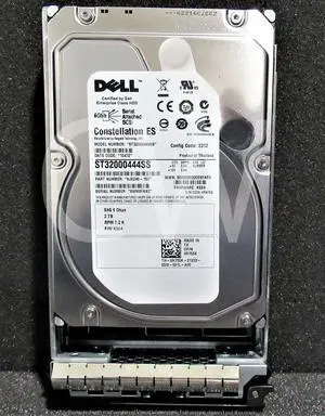 (NOT FOR HOME PC!) R755K ST32000444SS Dell CONSTELLATION ES 2TB 7.2K 6G 16MB 3.5in SAS Hard Drive