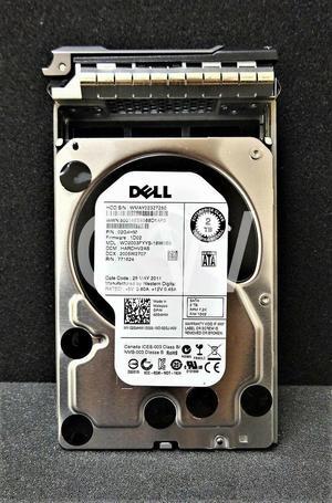 2G4HM WD2003FYYS-18W0B0 Dell 2TB 7200RPM 3Gbps 3.5" SATA Hard Drive