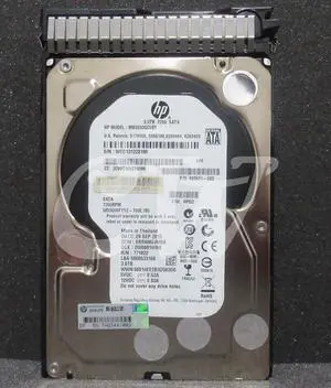 628182-001 628061-B21 HP 3TB 7.2K RPM 6Gbps 3.5" SATA Hard Drive
