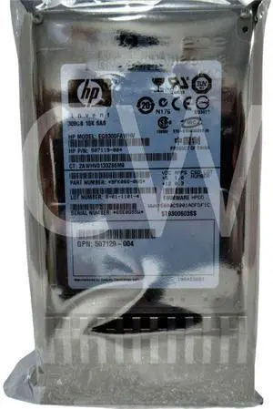 (NOT FOR HOME PC!) 507127-B21 507284-001 HP 300GB 10000RPM 6Gbps Dual Port 2.5" SAS HDD Hard Drive