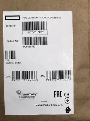 Sealed HPE ODD Optical Disk Drive SATA+Power Cable Kit DL325 Gen10
