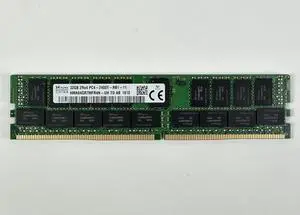 (NOT FOR HOME PC!) SK Hynix 1x 32GB 2Rx4 PC4-2400T-R ECC Registered RDIMM DDR4 Server RAM Memory