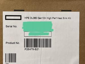 HPE DL360 Gen10+ Plus High Performance Heat Sink Kit (Contains One HS) Over 150W