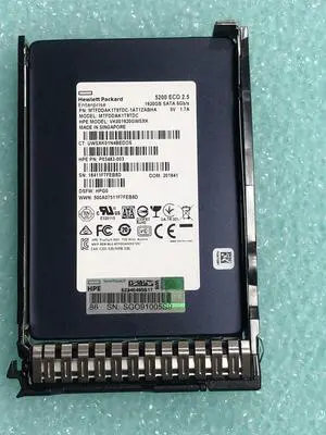 HPE Micron 5200 Eco 1.92TB SATA 6G Read Intensive 2.5 SFF SSD Smart Carrier