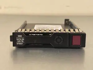 HPE 1.92TB SATA 6G Mixed Use SFF SC SSD 99.8% 5DWPD 17.6TBW MU G8 G9 G10 DS 2.5