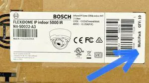 Lot of 10 Bosch NII-50022-A3 IP Indoor 5000 HD 1080p 3-10mm Camera AVF F1.3 Dome
