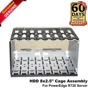 Dell PowerEdge R720 R730 16 Bay HDD Backplane Cage 2.5" SFF Server N2R9K P51CF