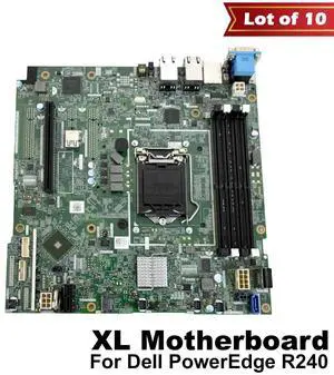 Lot of 10 Dell PowerEdge R240 XL Xeon C242 Chipset DDR4 Server Motherboard 0KFFK