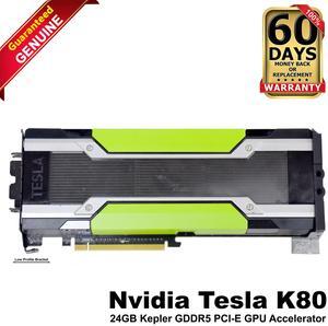 Nvidia Tesla K80 24GB GDDR5 Server GPU Graphics Accelerator with Black Bracket