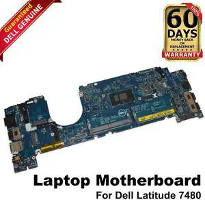 Dell Latitude 7480 Intel Core i5-7300U 2.6GHz DDR4 Motherboard LA-E132P MWGPY