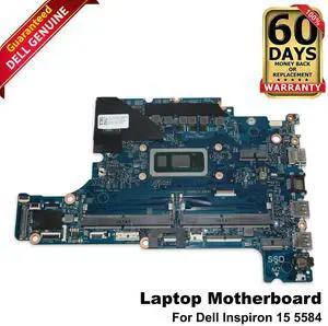 Genuine Dell Inspiron 5584 Core i5-8265U Quad-Core 1.6GHz DDR4 Motherboard F62D6