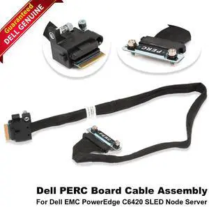 Lot of 2 Dell EMC PowerEdge C6420 Server Midplane Linking PERC Board Cable 8WD2X