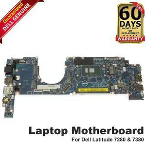Dell Latitude 7280 7380 Core i5-6300U 2.4GHz DDR4 Motherboard LA-E122P 9PJNK