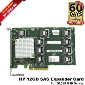 (NOT FOR HOME PC!) HPE Proliant DL380 G10 12Gbps SAS PCIe 3.0 x8 Expander Card 876907-001
