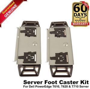 Dell PowerEdge T610 T710 T620 T330 T440 Server Caster Foot Kit Replacement T501M