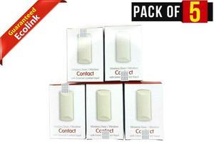 Lot 5 Ecolink WST-232 Honeywell Compatible Wireless Door/Window Sensors 345 Mhz