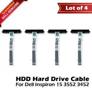 lot of 4 Dell Inspiron 15 3552 3555 3452 HDD Hard Drive Connector Cable 3V4XY