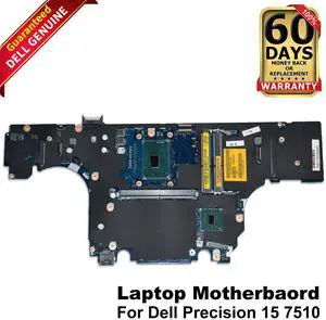 Dell Precision 7510 Core i7-6820HQ 2.7GHz DDR4 Laptop Motherboard LA-C541P 86PC0