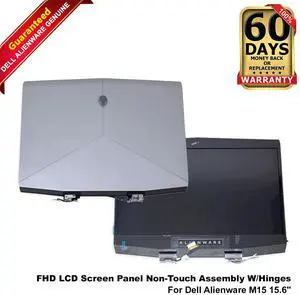 Dell Alienware M15 15.6" FHD LCD Display Complete Assembly with Hinges 8MNHD