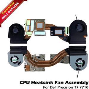 Dell Precision 7710 7720 M4500 CPU GPU Cooling Heatsink Fan Assembly YJNJK