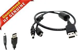 Lot of 10 HP Multibay USB DVD Drive Cradle External Cable 367622-001 365661-001