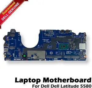 Dell Latitude 5580 Motherboard i5-7200U 2.5GHz CPU Intel Graphics LA-E091P 25W0N