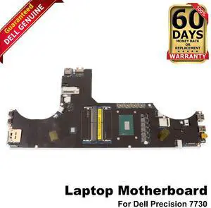 Dell Precision 7730 Core i7-8750H 6-Core 2.20GHz DDR4 Motherboard LA-F601P RFDCG