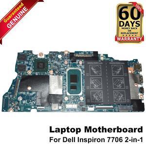Dell Inspiron 7706 2in1 Motherboard i7-1165G7 2.8GHz Nvidia MX350 DDR4 P47D9