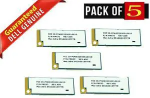 LOT x 5 Latitude D430 D630 Bluetooth Wireless Module 360 Card HY157 JP098