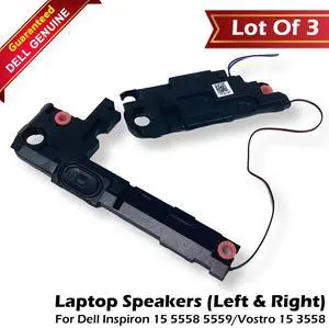 Lot x 3 Dell OEM Inspiron 15 5558 5559 Left & Right Speaker Set 6GH81 384X54