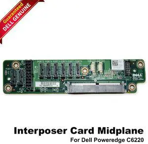 Dell Poweredge C6220 Interposer Card Midplane F2XD0 w/Bracket 35T21 0F2XD0 Dell Poweredge C6220 Interposer Card Midplane F2XD0 w/Bracket 35T21 0F2XD0