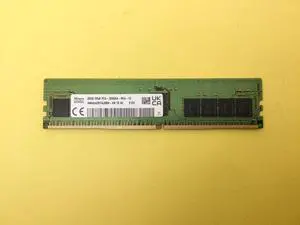 Hynix 32GB(1X32GB) 2RX8 DDR4 PC4-3200AA Server Memory HMAA4GR7AJR8N-XN