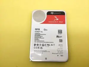 Seagate Ironwolf Pro 20TB 7200RPM SATA 6Gb/s 3.5" NAS HDD ST20000NT001