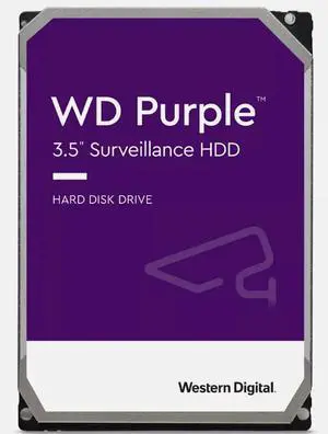 WD Purple 8TB 7.2K SATA 6Gb/s 256MB 3.5'' Surveillance HDD WD85PURZ