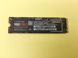 Samsung 980 PRO 2TB PCIE 4.0 x 4 NVMe Gen4 M.2 SSD MZ-V8P2T0