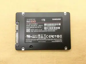 SAMSUNG 860 EVO Series 2.5" 1TB SATA III SSD MZ-76E1T0