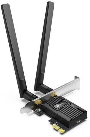 TP-Link Archer TX55E | AX3000 WiFi 6 Bluetooth 5.2 PCI Express PCIe Adapter Card