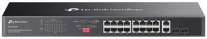 TP-Link DS1018GMP | Omada 18-Port Gigabit Unmanaged Rackmount Switch | 16* PoE+