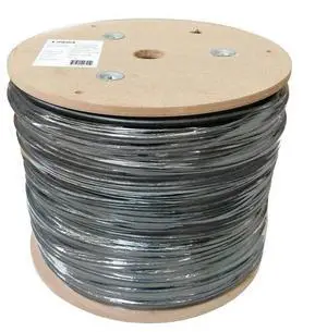 Cat6 1000Ft Bare Copper Cable 23AWG UV UTP Waterproof Outdoor Direct Burial LAN