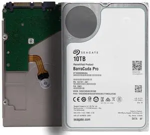 Seagate Barracuda Pro ST10000DM0004 10TB 7200RPM SATA 6.0Gb/s Performance HDD
