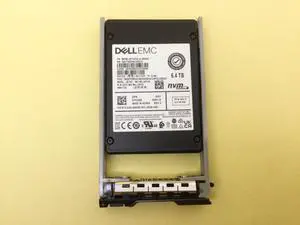 TCG4D Dell 6.4TB PCIe Gen 4 NVMe Mixed Use U.2 2.5'' SSD 0TCG4D MZ-WLJ6T40