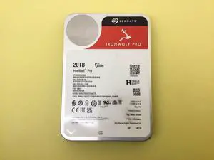 Seagate IronWolf Pro 20TB 7.2K RPM SATA 6Gb/s 256MB 3.5" HDD ST20000NE000
