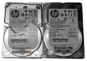 LOT OF 2 HP 1TB 614829-003 SATA Server Hard Drive MM1000GBKAL