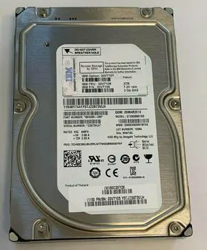 (NOT FOR HOME PC!) IBM SEAGATE 3TB 7.2K 3GB SAS ST33000651SS Server 64MB Cache SAS 6Gb/s 3.5"