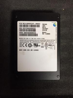 (NOT FOR HOME PC!) 800GB 2.5 SSD SAMSUNG SAS PM1635A MZ1LS800HCHP MZ-1LS800N 12Gb/s Hard drive