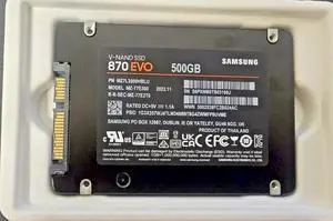 Samsung 870 EVO 500GB 2.5" SATA III Internal SSD MZ-77E500B drive Solid state